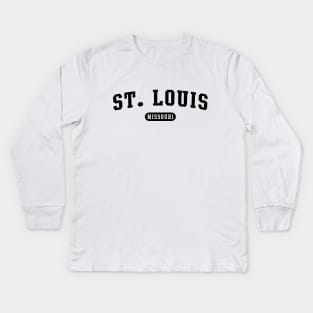 St Louis, MO Kids Long Sleeve T-Shirt